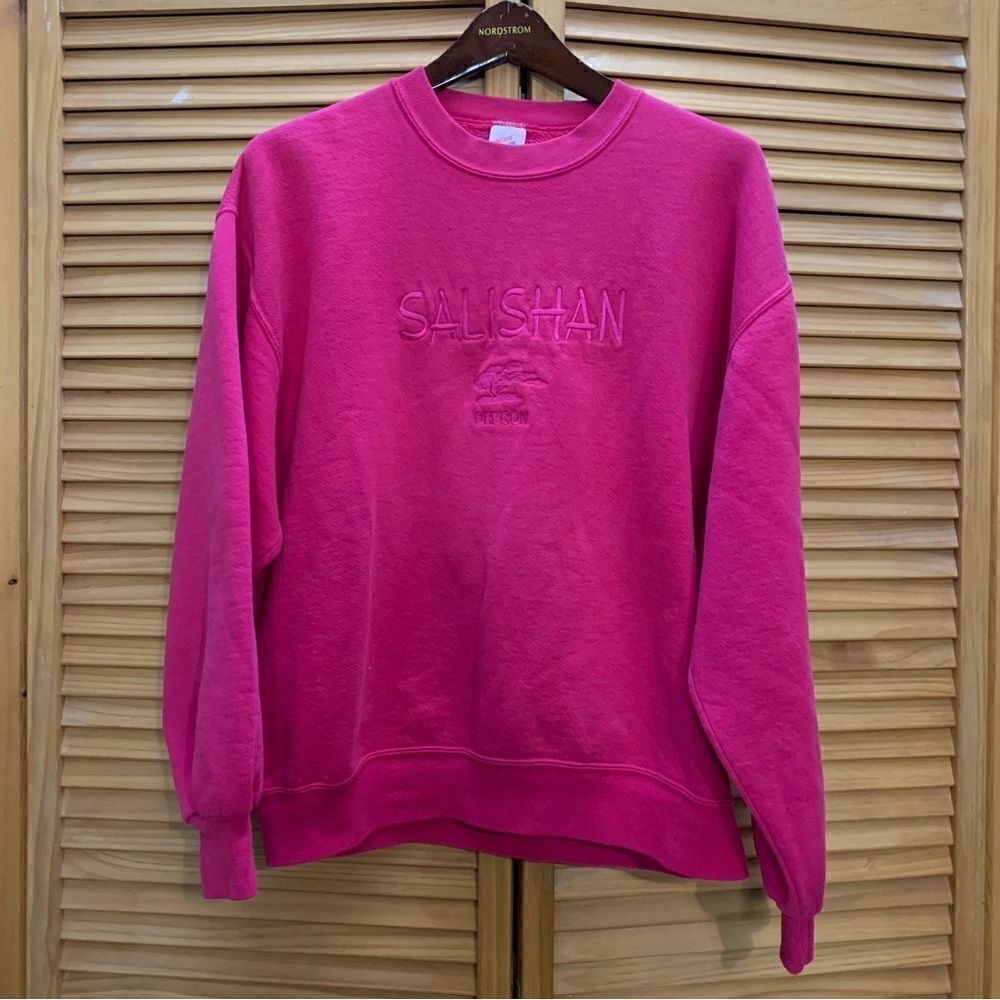 Vintage Salishan Oregon Crewneck Large